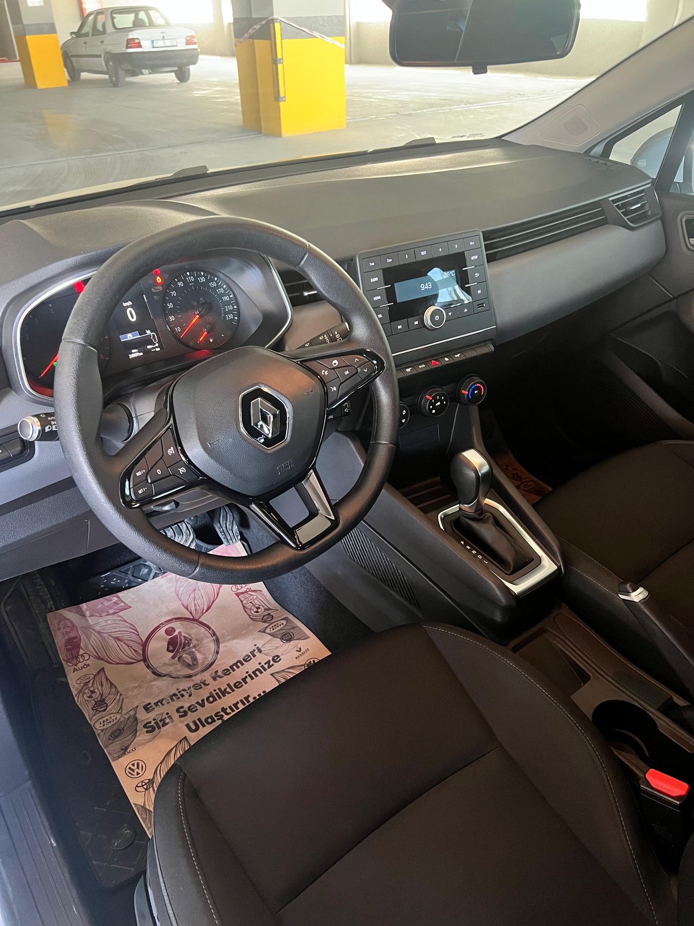 Renault Clio iç mekân